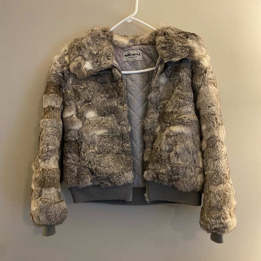Split End Ltd. Faux Fur Jacket